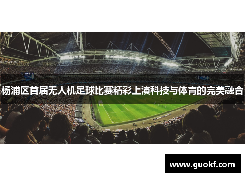 杨浦区首届无人机足球比赛精彩上演科技与体育的完美融合